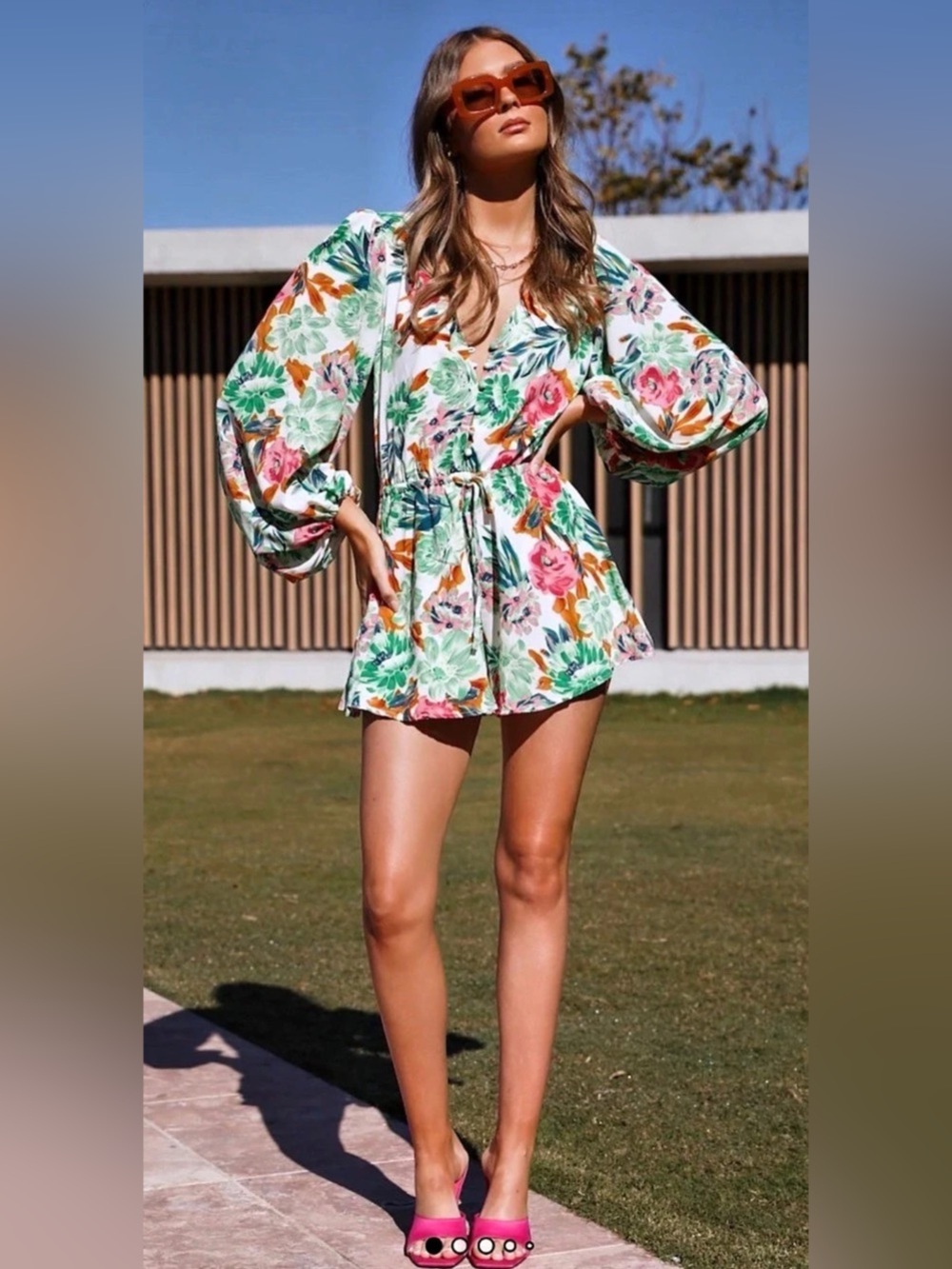 Floral Romper
